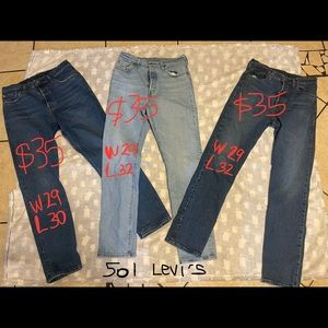 Levi 501 Jeans